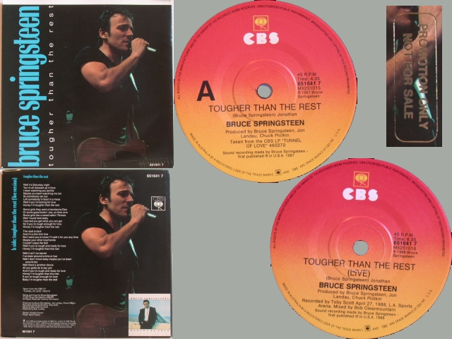 Bruce Springsteen - TOUGHER THAN THE REST (STUDIO / LIVE)